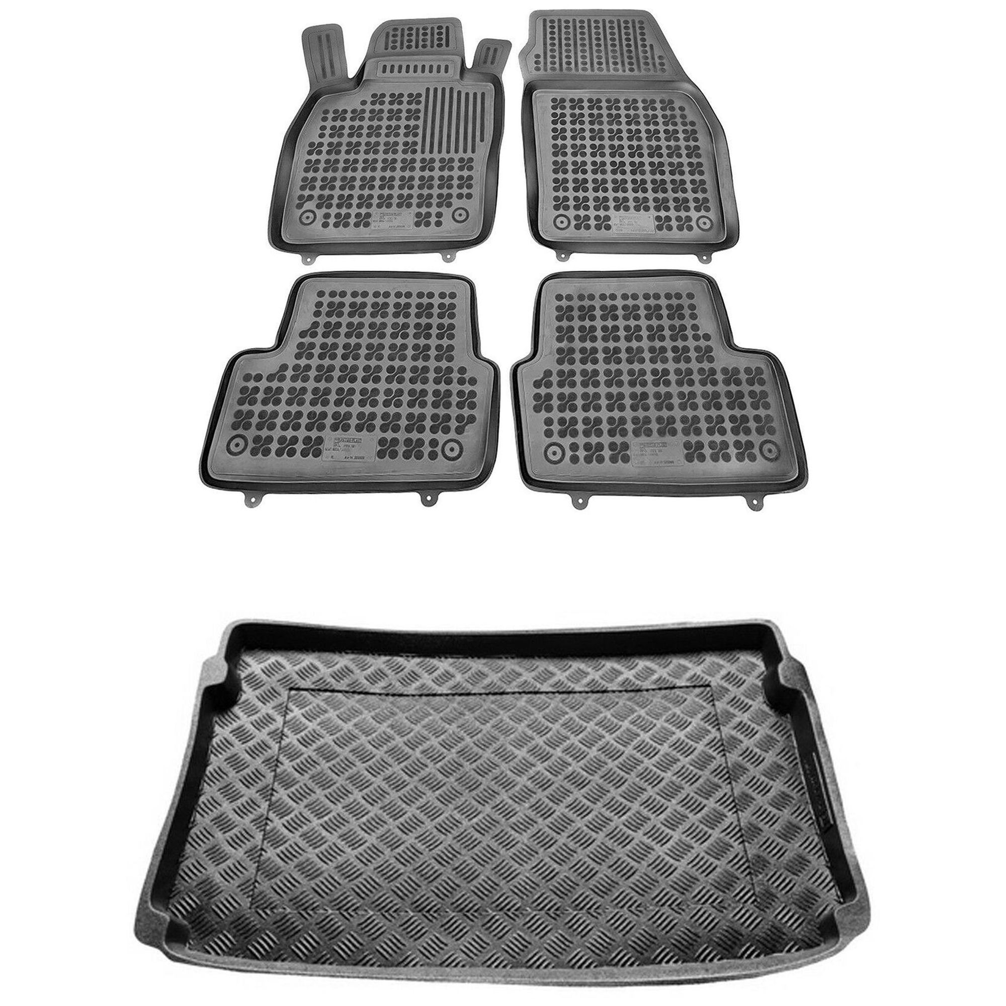 Sada kobercov a rohoží Seat Arona od 2017, horná podlaha batožinového priestoru