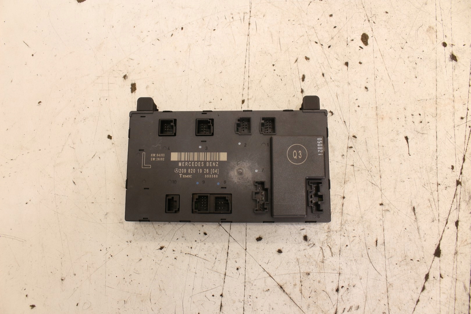Moduł Sterownik Drzwi Lewych 2098201926 Mercedes CLK W209 Lift