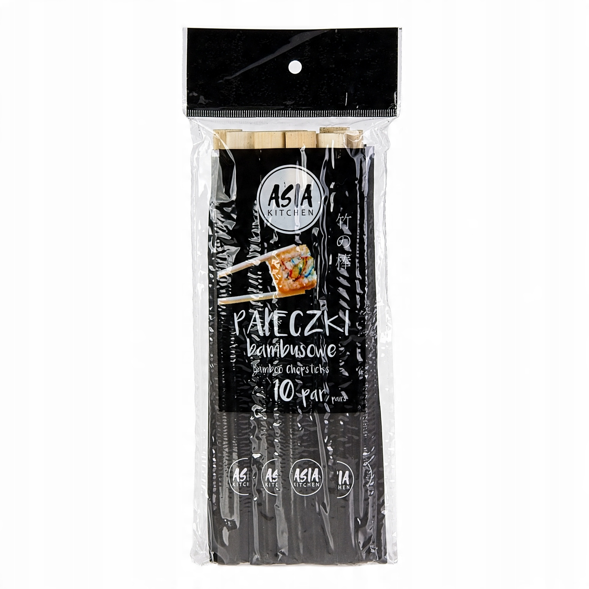 

Pałeczki Bambusowe do Sushi Zestaw 10 Par 21 cm