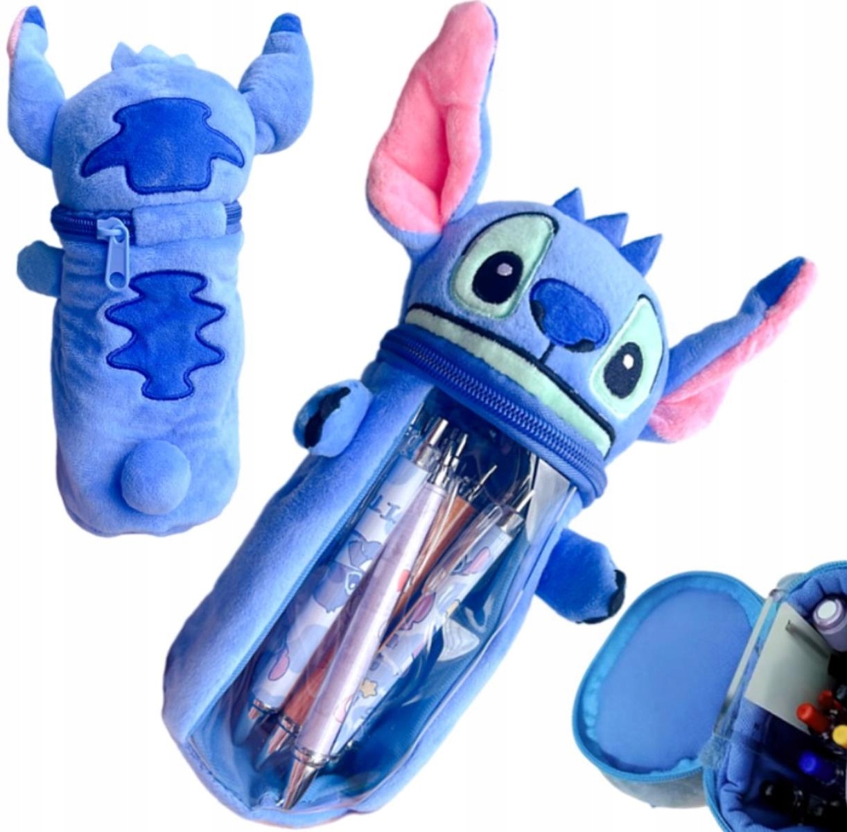 

Piórnik Kosmetyczka Stitch pluszowy Saszetka Miś