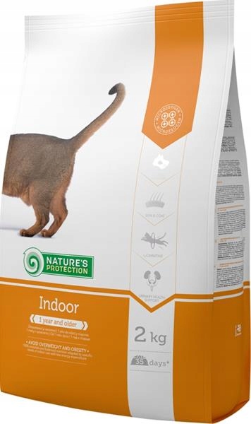 Levně Nature's Protection Cat Dry Indoor 2 kg