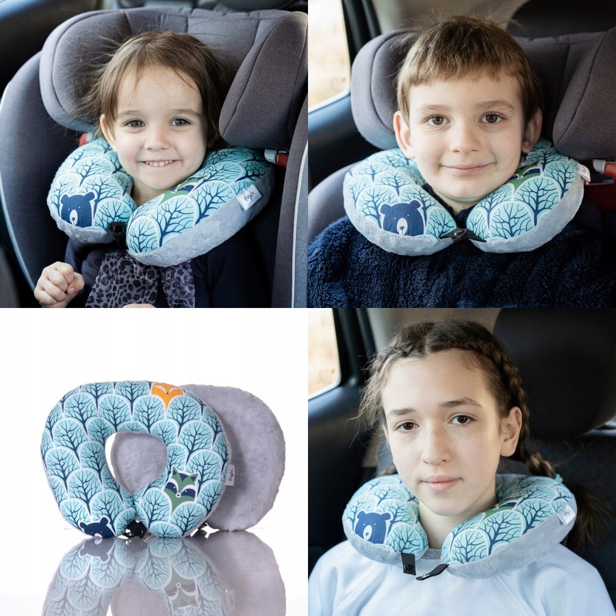 ZESTAW Poduszka podróżna Rogal Zagłówek i opaska na oczy EAN (GTIN) 5904119945762