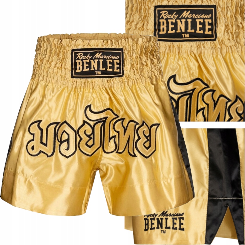 Spodenki Bokserskie Benlee Rocky Marciano Goldy_s