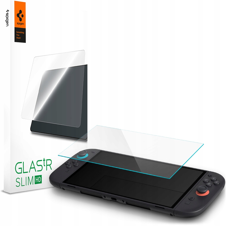 Tvrzené sklo pro Nintendo Switch 2, Spigen Glas.tR Slim, ochrana displeje