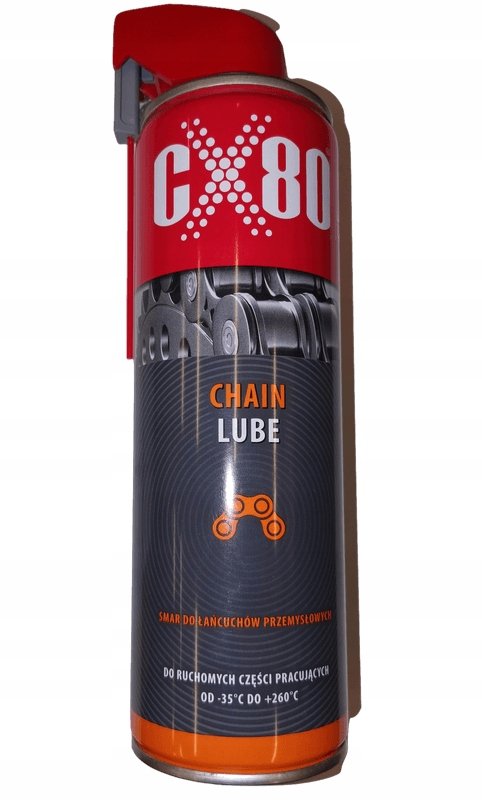 

CX80 Chain Lube 500ML. 48183 Duospray Smar Syntety