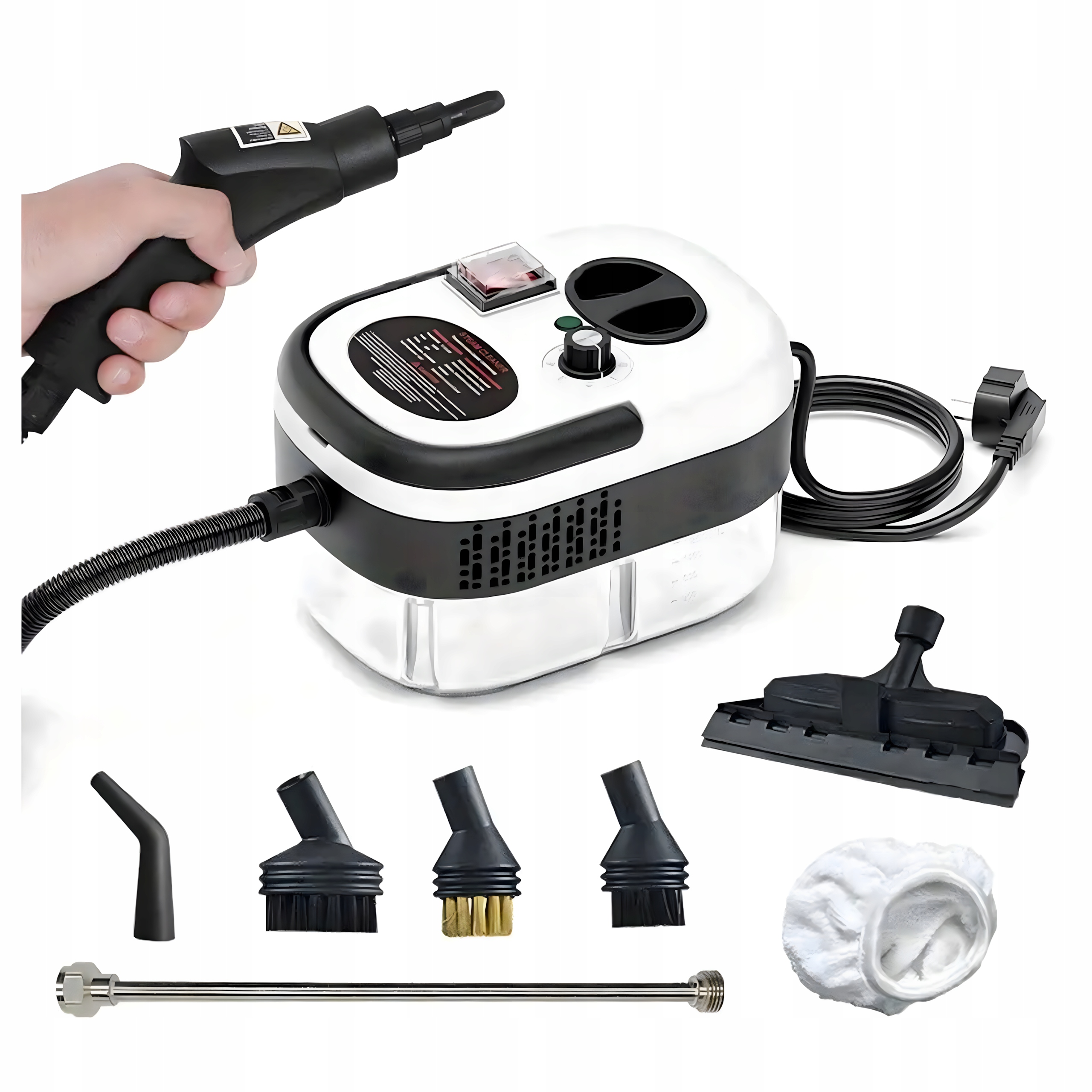 Myjka Parowa Odkurzacz Parowy Parownica 2500W do Czyszczenia