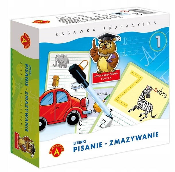 

Pisanie Zmazywanie Literki Nauka Pisania Alexander