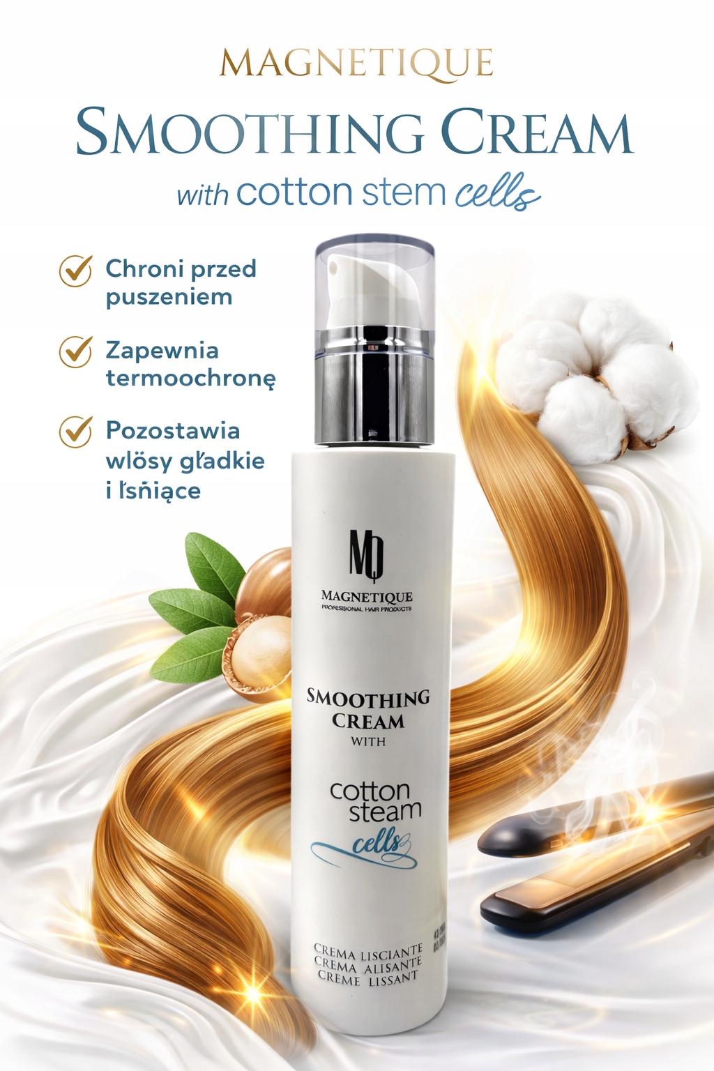 Magnetique Smoothing Cream Wygładzający Fluid