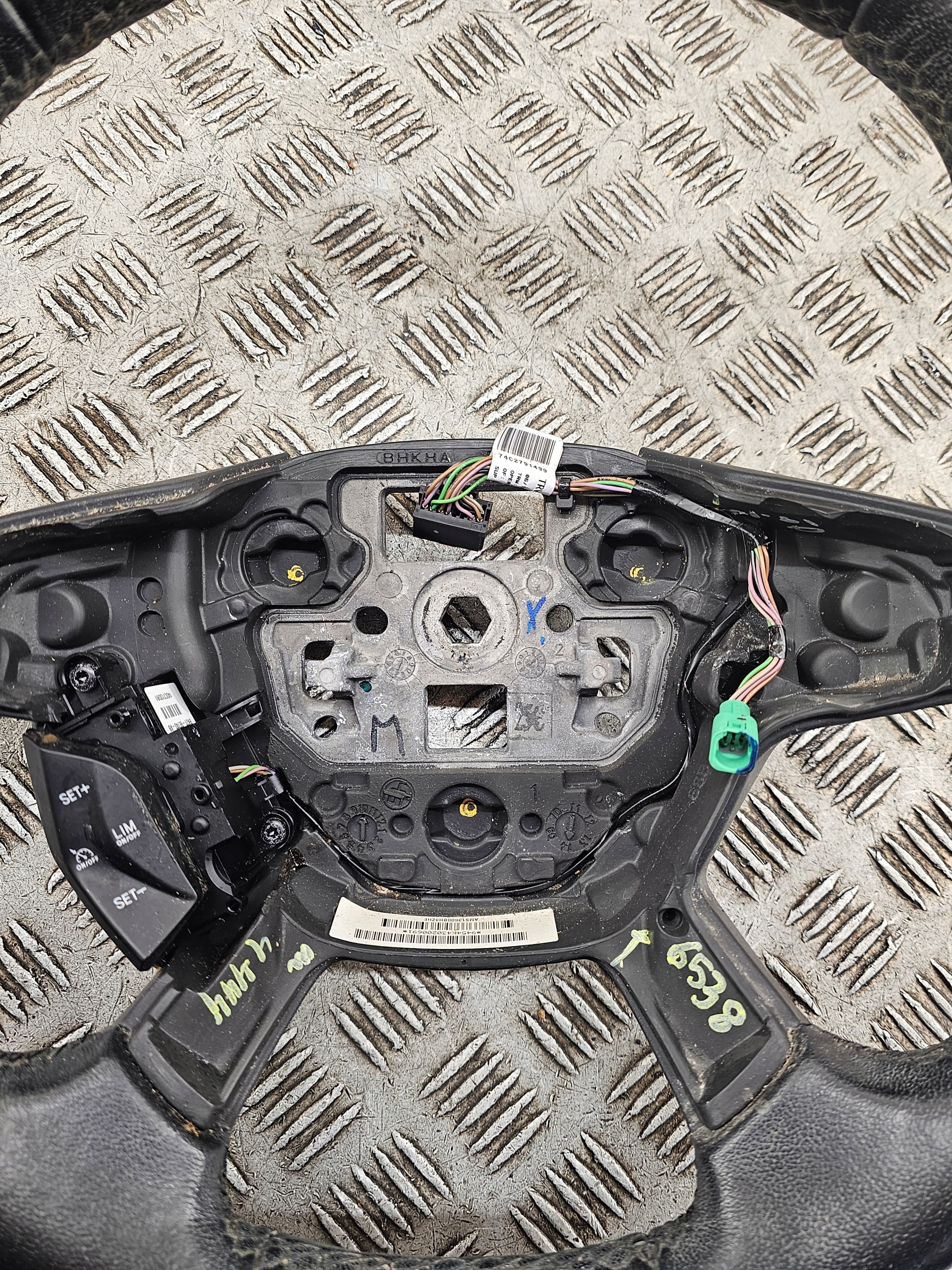FORD KUGA MK2 lenkrad Leder MULTIFUNKCJA AM513600BH