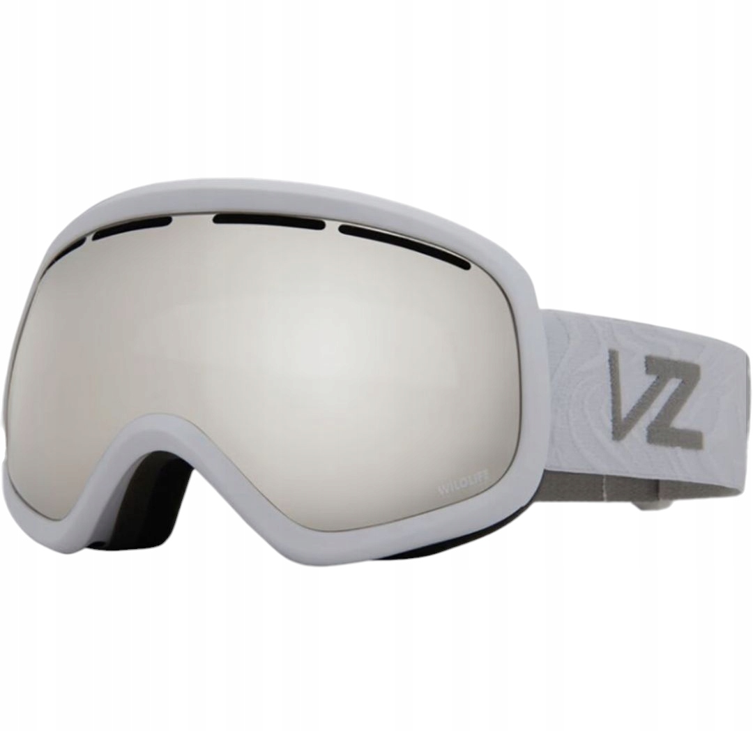 Brýle Vonzipper Skylab Bílý Lesk Vlnatý Růžově Stříbrný Chrom Slabou Osvětlení
