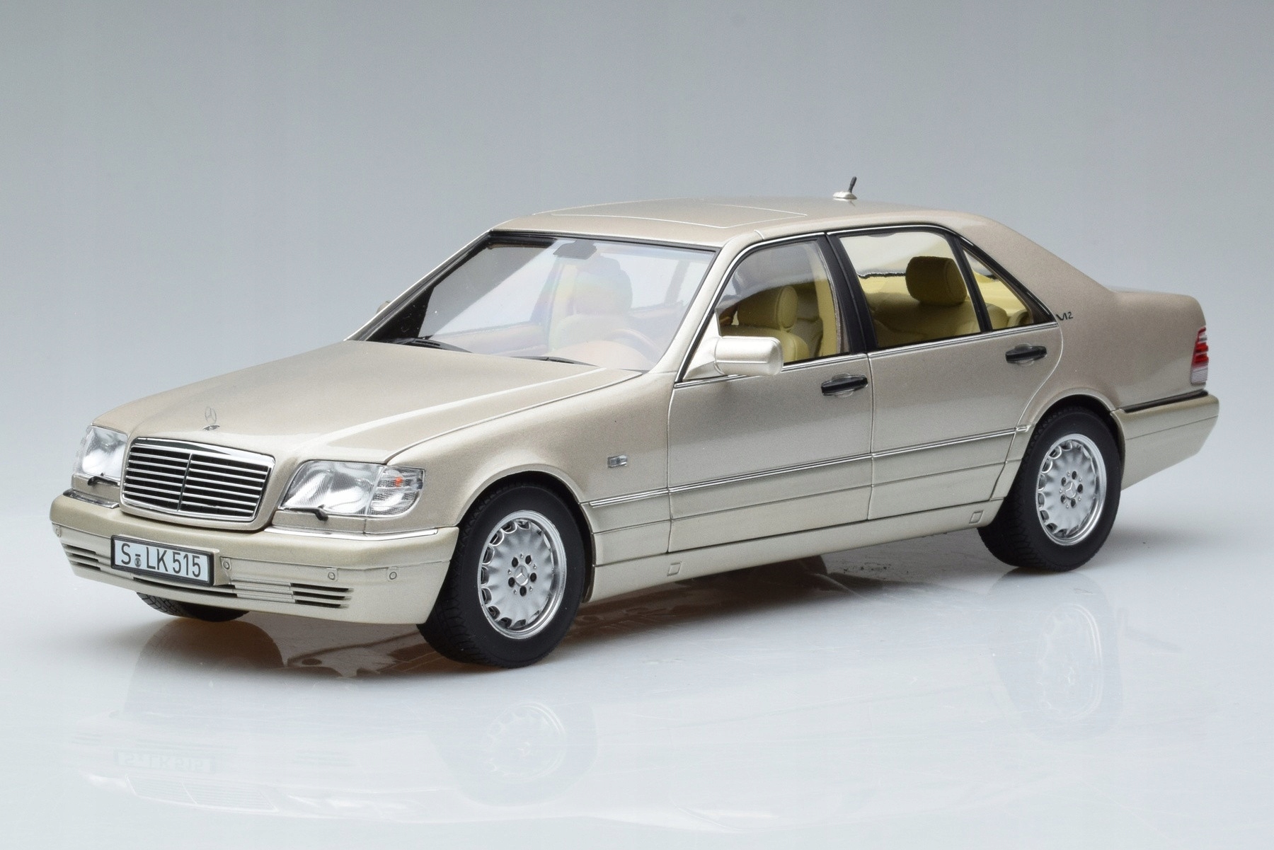 Mercedes S600 W140 Sliver Norev 1/18