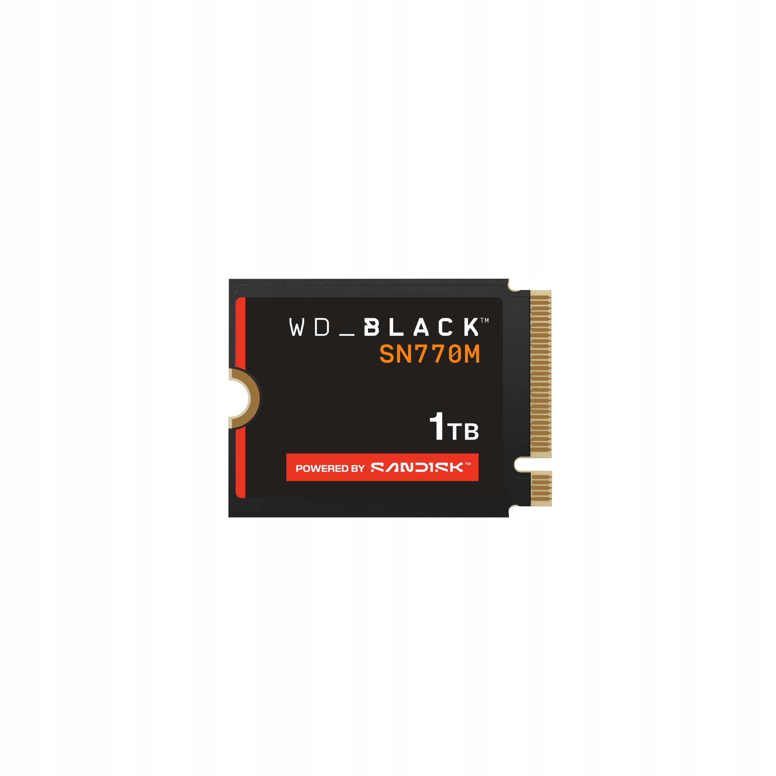 Wd Black SN770 Powered By SANDISK/1TB/SSD/M.2 NVMe/5R