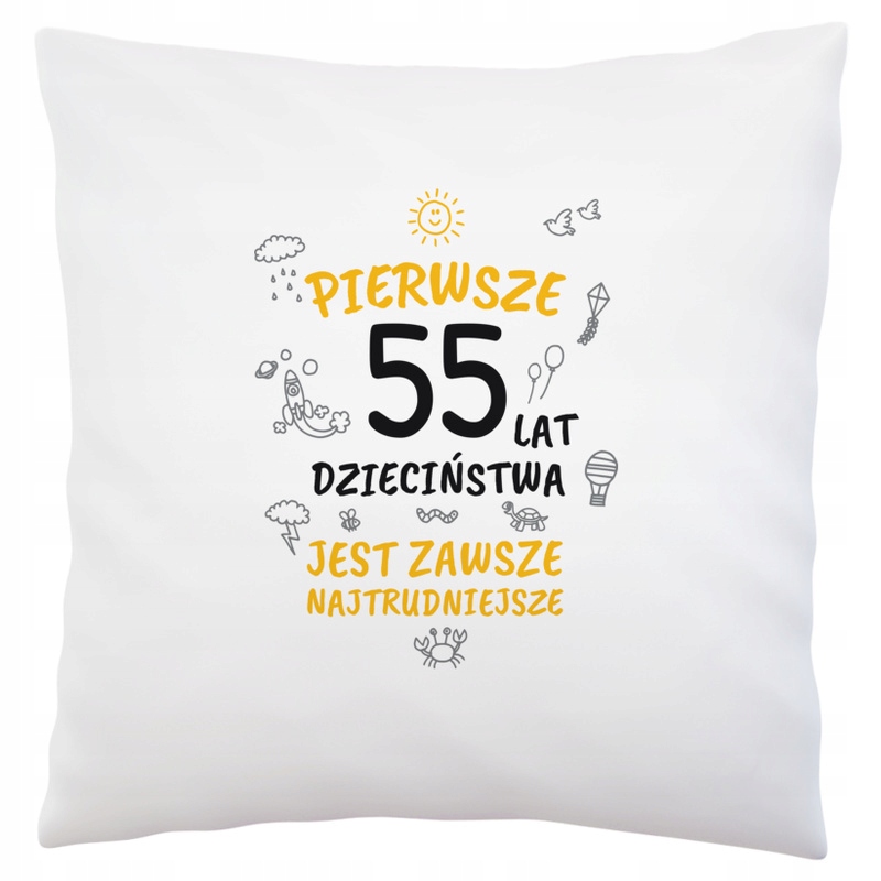 

Na 55 Urodziny Poduszka
