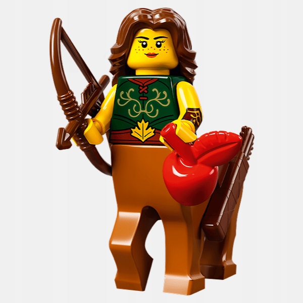 Lego COL21-6 71029 Série 21 Bojovnice Centaur Warrior Nová Taška