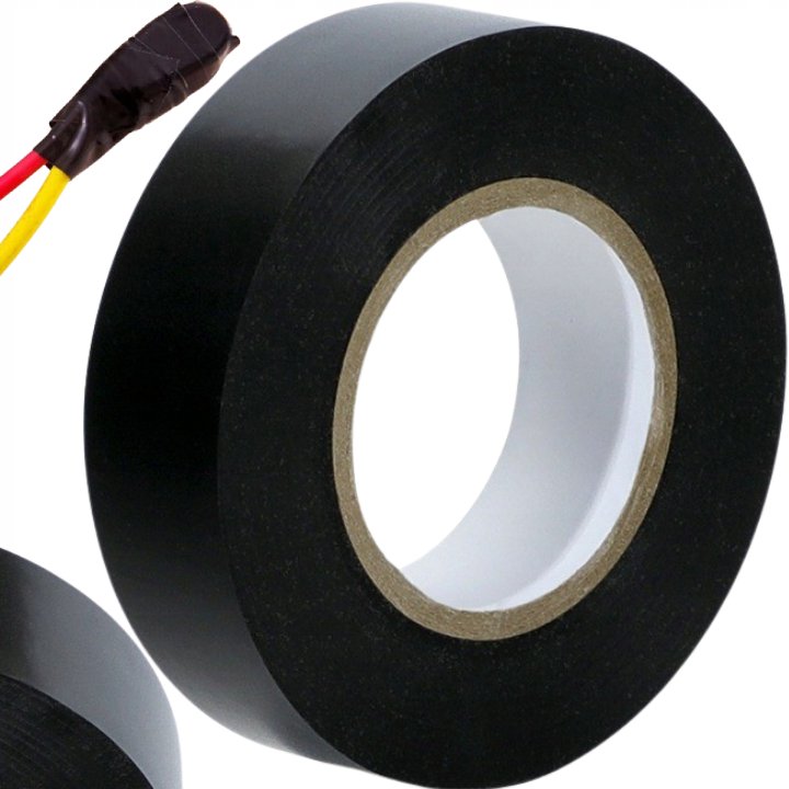 

Taśma Izolacyjna Pvc Czarna Mocna Izolacja 18M