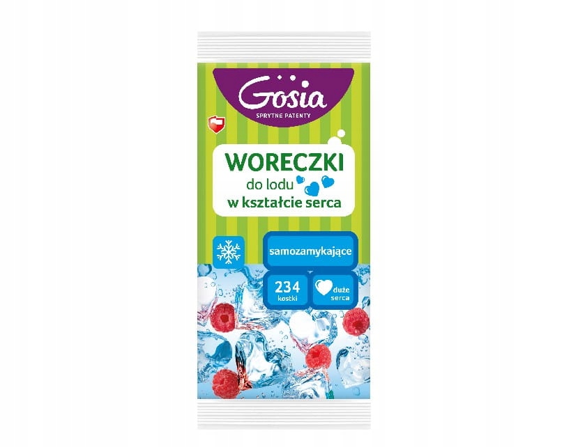 

Gosia Woreczki do lodu samozamykające Serca