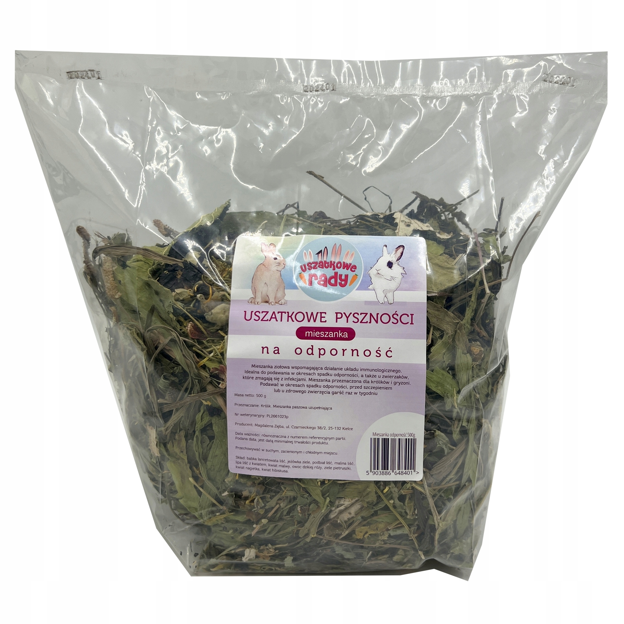 USZATKOWE PYSZNOŚCI - Mieszanka na odporność 500g