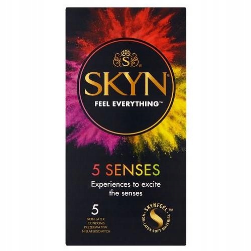 

Prezerwatywy Unimil Skyn 5 Senses, 5szt.