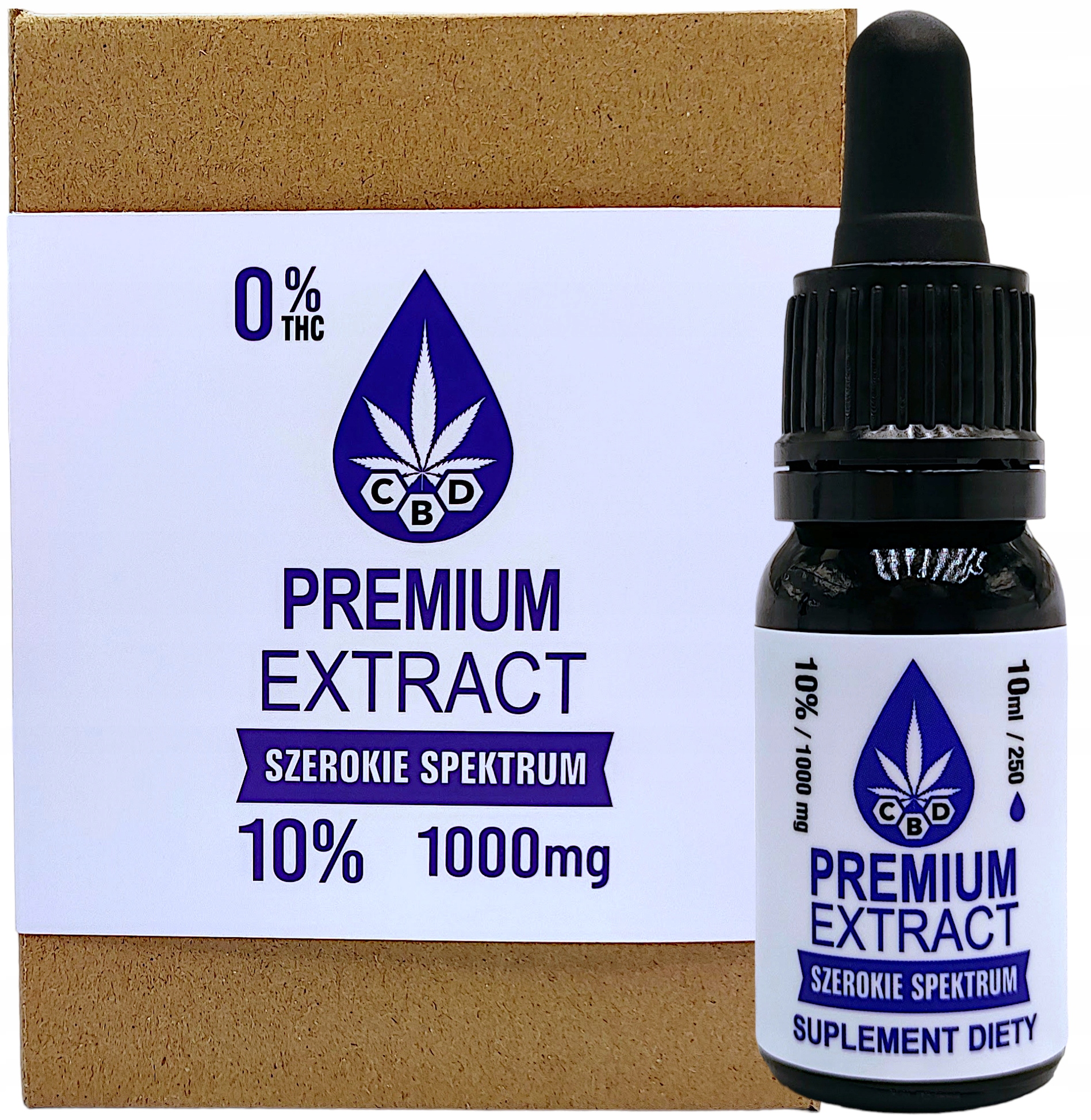 

Olejek Cbd Kropla Cbd 10% || Certyfikat || Thc 0%