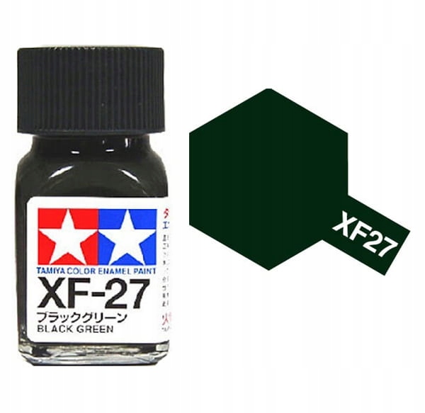 Tamiya Enamel 80327 XF-27 Black Green 10ml