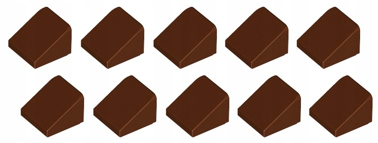 

Lego skos 1x1 brązowy 10 szt 54200 Nowy