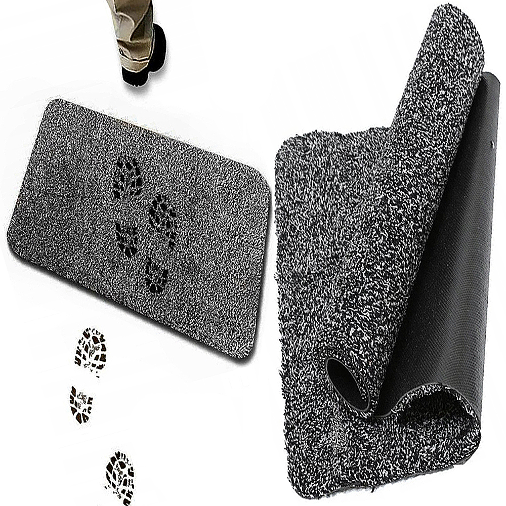 MAGICZNA WYCIERACZKA MATA DO BUTÓW MAGIC STEP MAT POD DRZWI CZYSZCZĄCA BUTY Grubość 1.5 mm