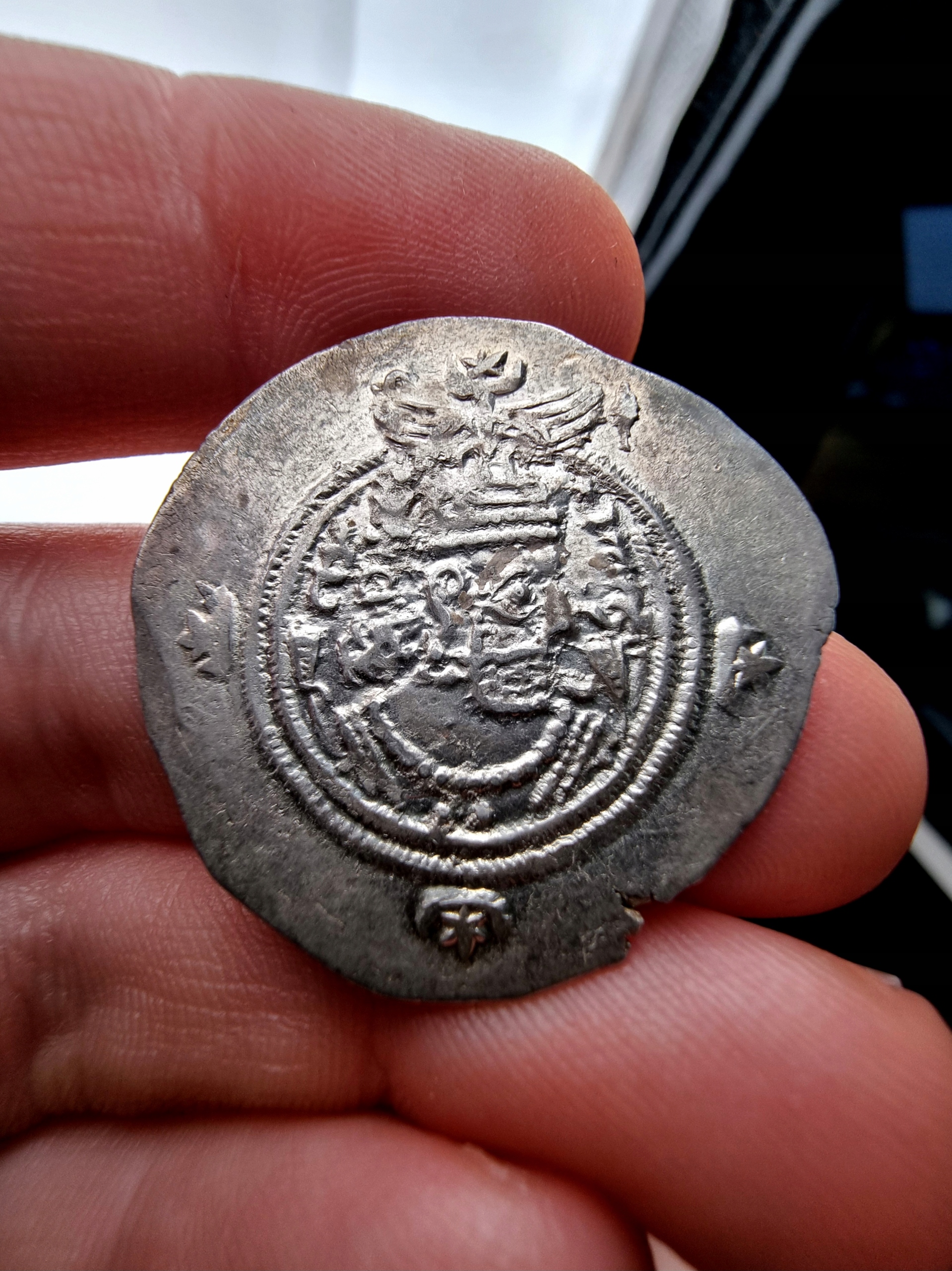 N4854 Moneta średniowieczna 4.07g, srebro