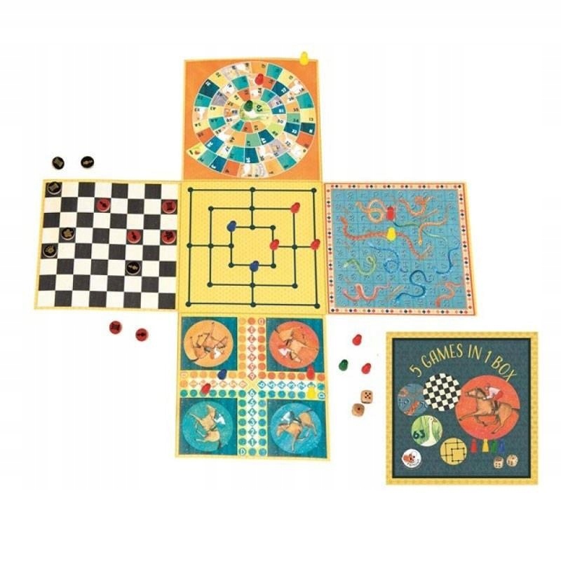Planszowe Gry Rodzinne 5W1