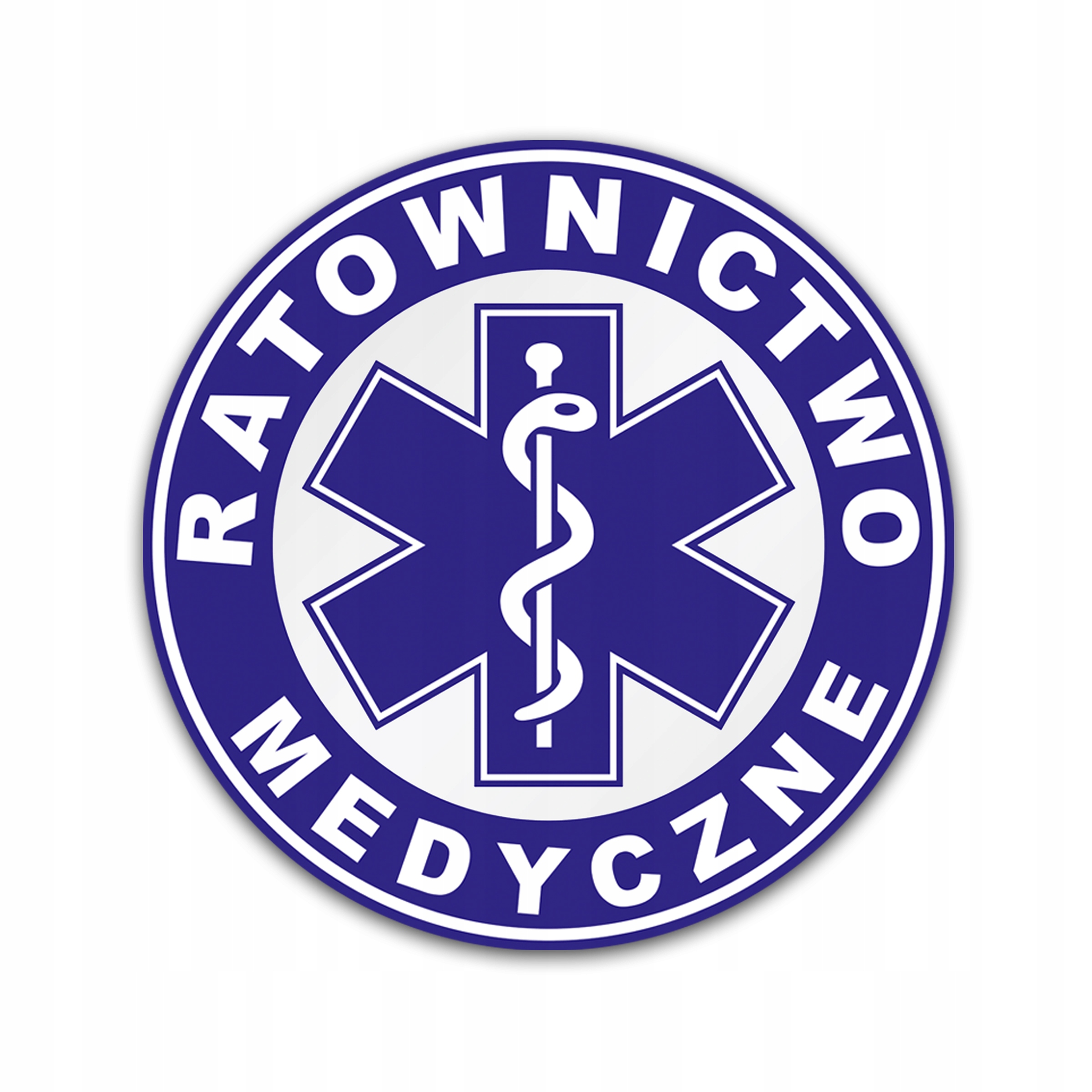 

Ratownictwo Medyczne Naklejka Odblaskowa Łódź
