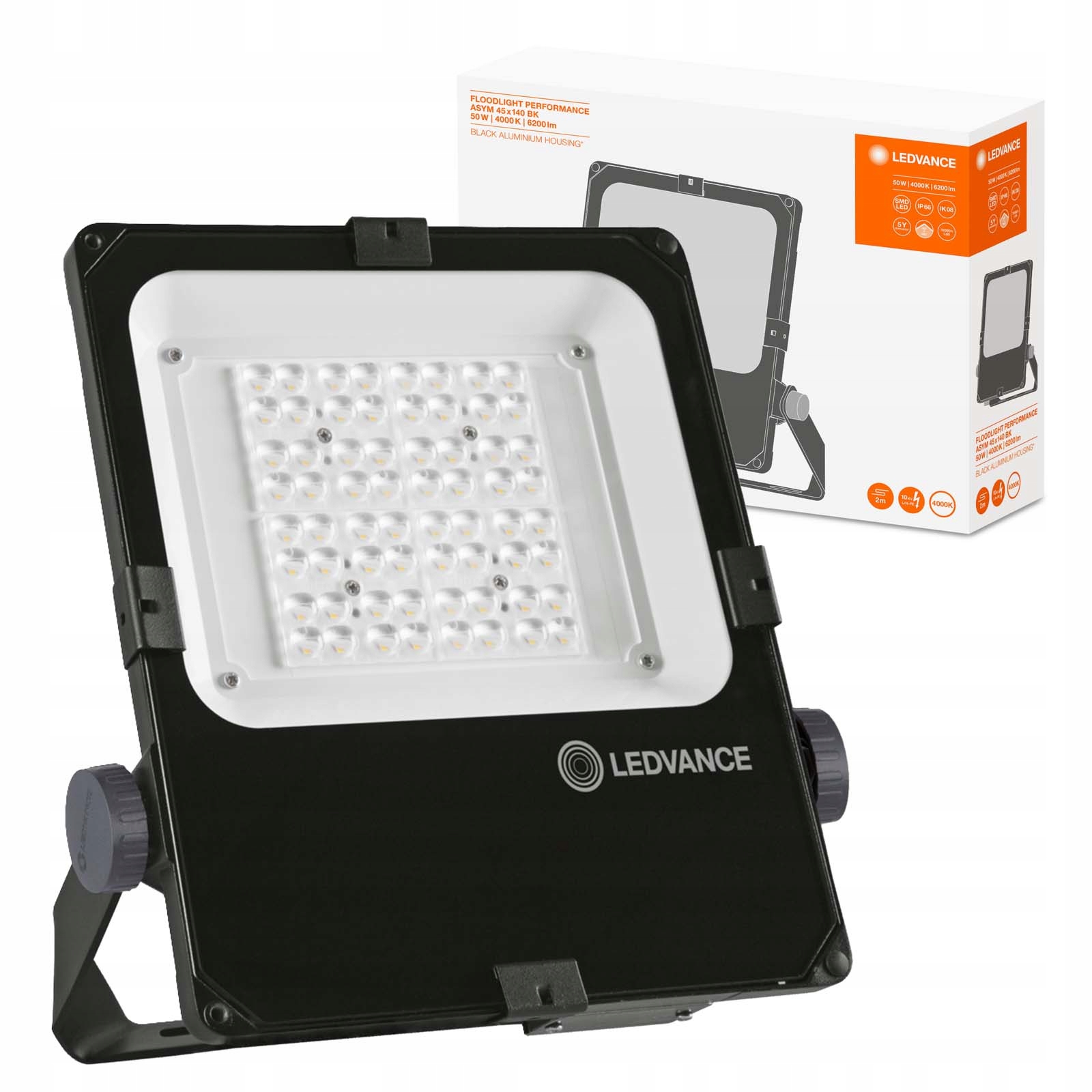 Led reflektor Vonkajší reflektor 50 W 6200 lm 4000K IP66 Floodlight