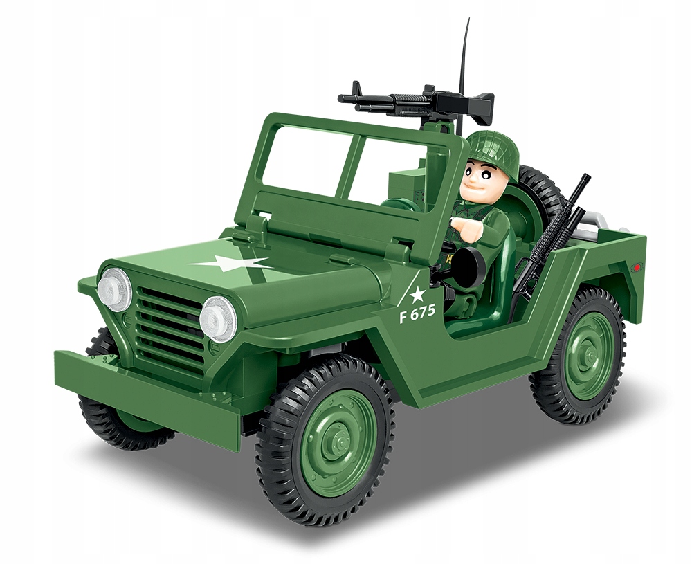 

Cobi 2230 Samochód Terenowy Wietnam M151 A1 Mutt