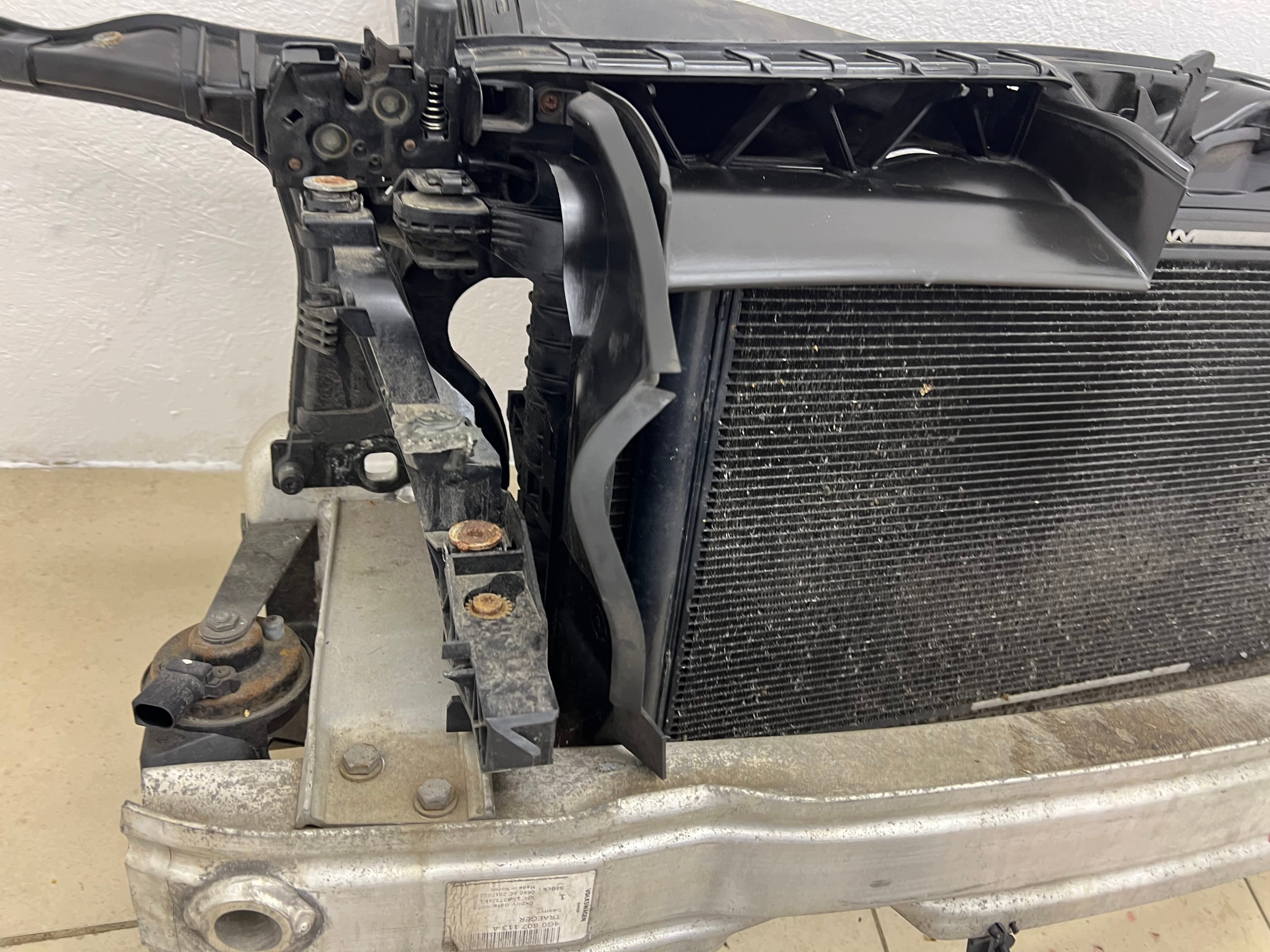 support panel for radiators WETYLATORY AUDI A7 C7 4G 4G8 2.8 FSI 204KM complete EUROPA