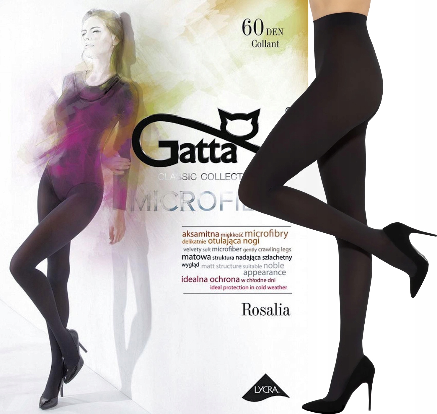 

Gatta Rosalia mikrofibra 60 den Fumo 4 L