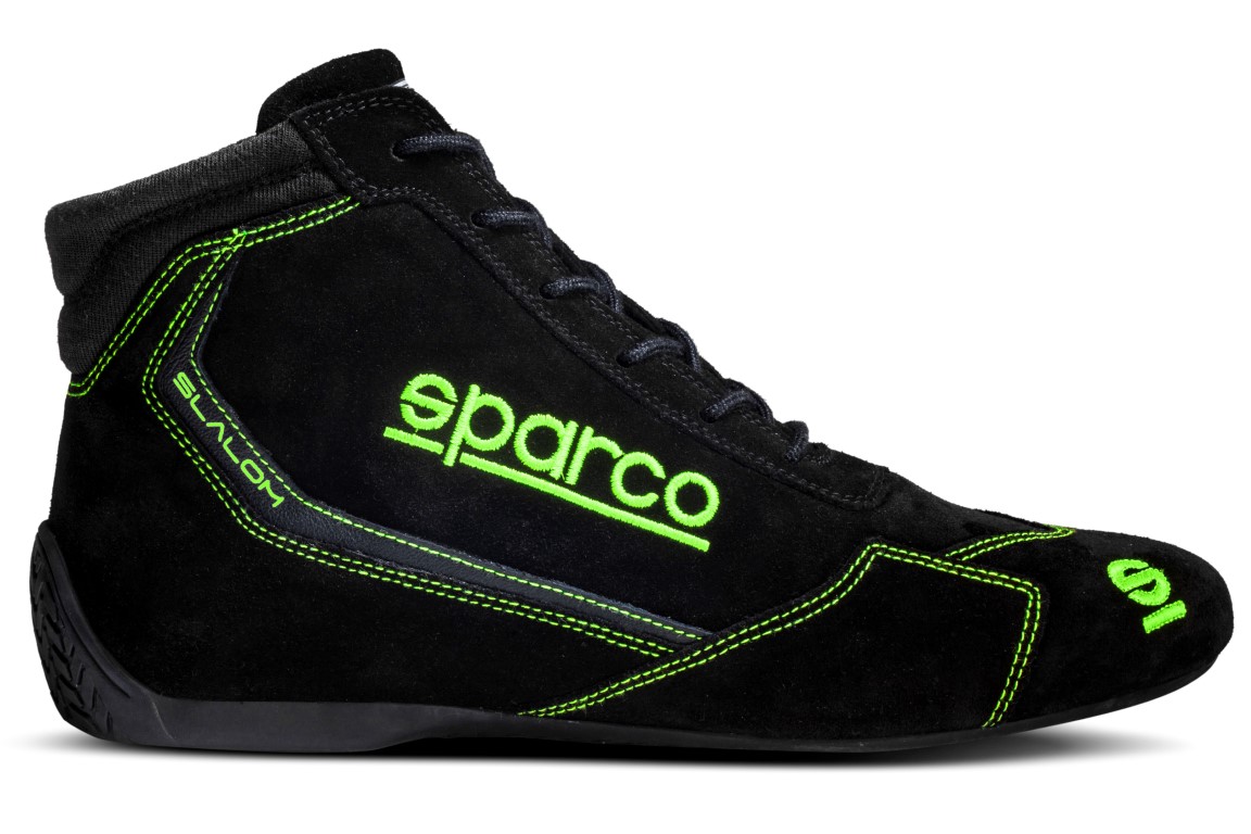 Boty Sparco Slalom Fia černo-zelené vel 43