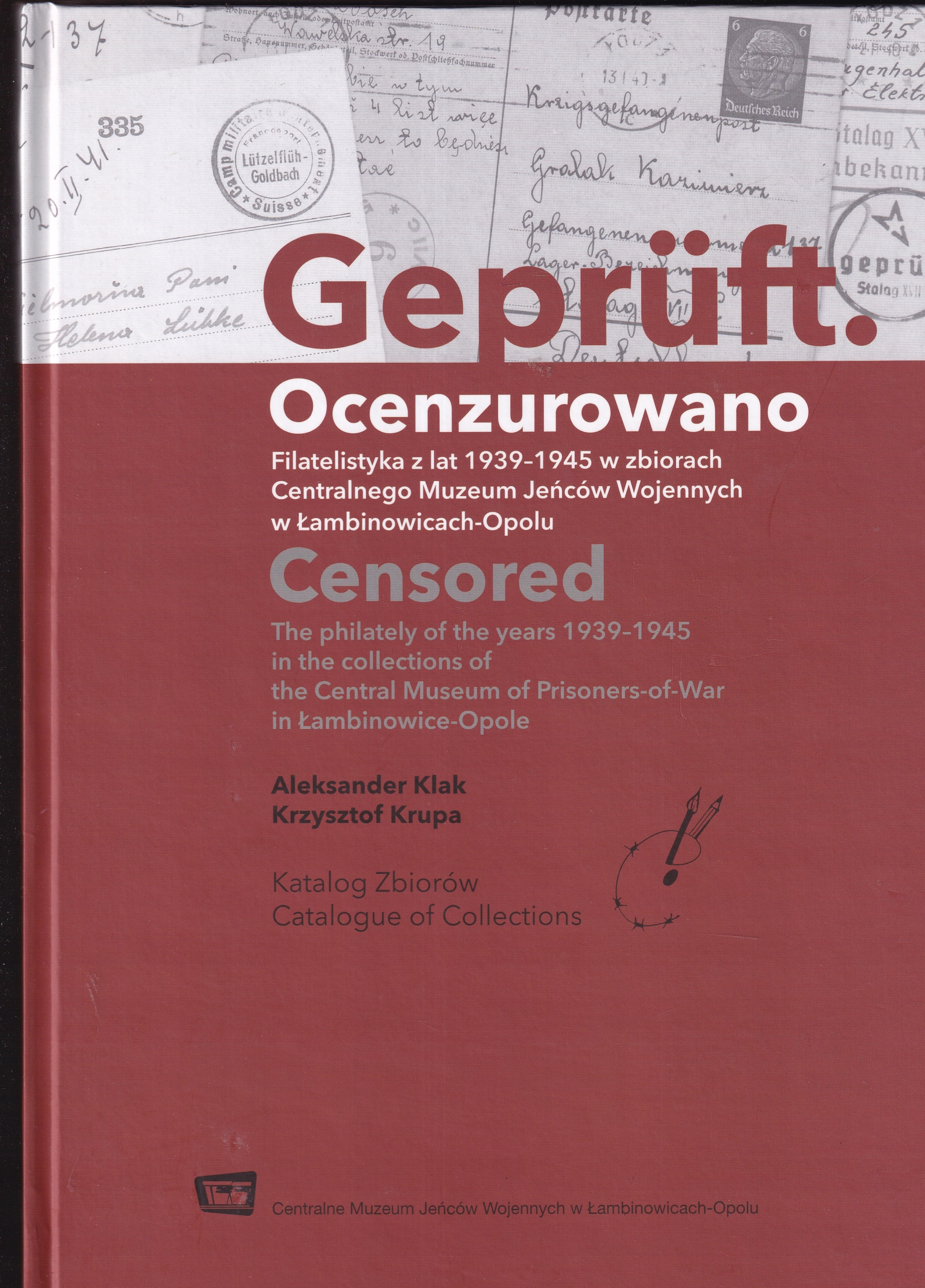 Gepruft cenzurován Filatelie z let 1929-1945 tábor Łambinowice