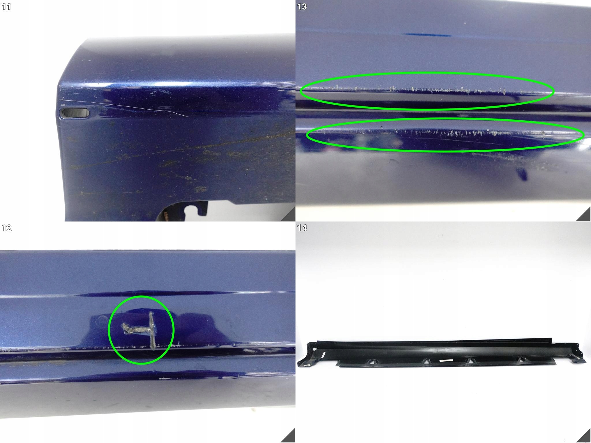 MERCEDES ML AMG W166 11-15 threshold moulding threshold cap accessories left