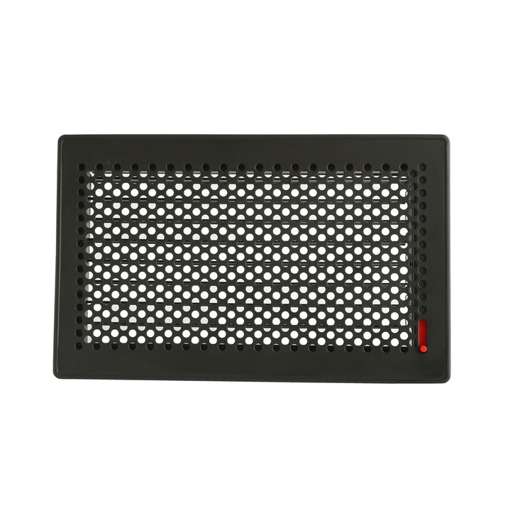 Ventilační mřížka komín. žaluzie 325x170 černá