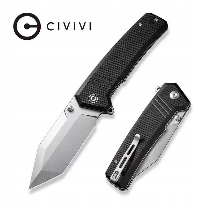 Skládací nůž Edc Civivi Bhaltair Flipper Nůž Pouzdro Nerezová ocel 14C28N
