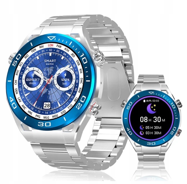 Pánské hodinky chytré hodinky pulzoměr náramek mnoho funkcí Gps