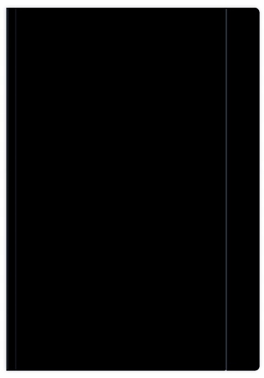 

Teczka z gumką A4 czarna Interdruk