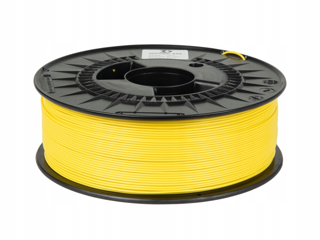 Filament 3DPower ASA 1.75mm Żółty 1kg Kod producenta 3DP039