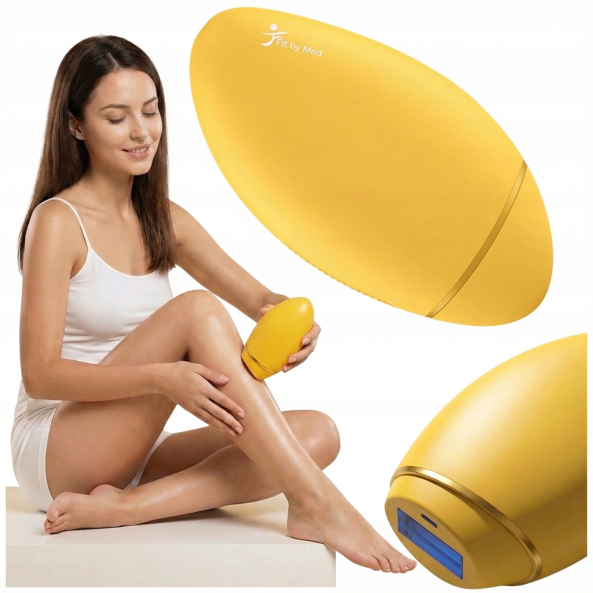 Depilator Laserowy Ipl Do Włosów Twarzy Ciała Bikini Depilacja Bezbolesny