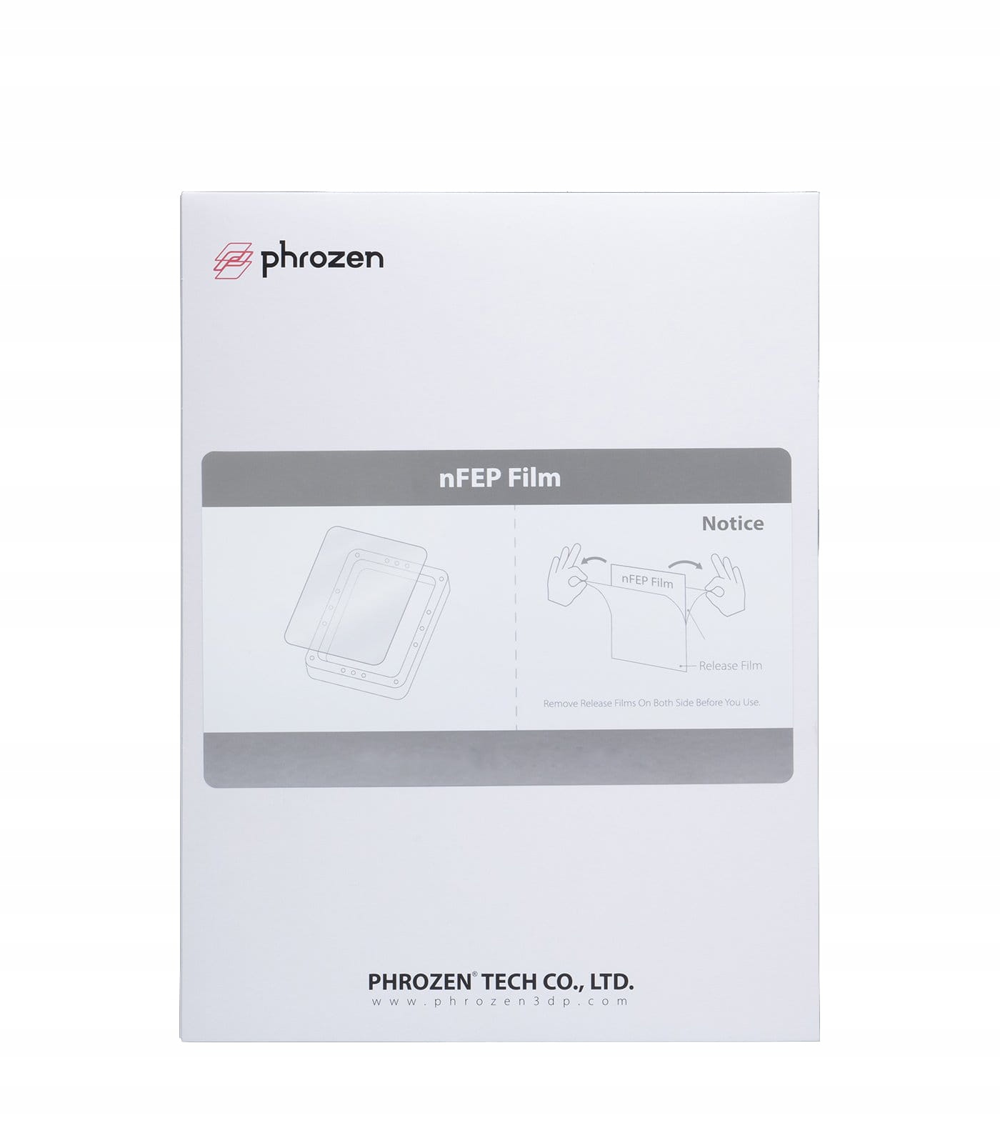 

Phrozen non-FEP 140 x 210 x 0,150 mm nFEP