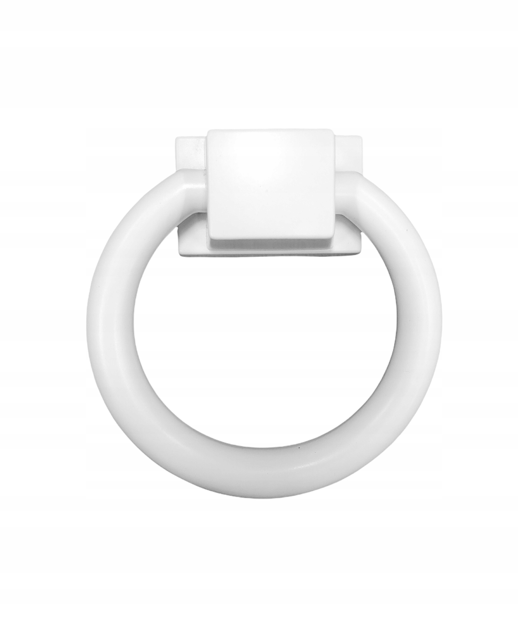 

Kołatka Uchwyt Meblowy do krzesła ozdobny biały