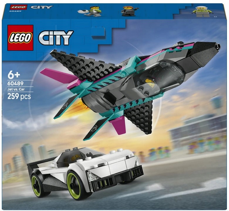 Stavebnice Tryskáč Versus Auto 60489 Lego City