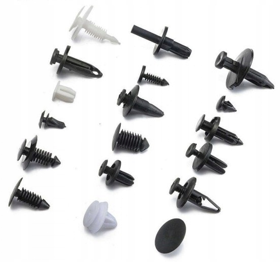 ZESTAW SPINEK KLIPSÓW KOŁKÓW SAMOCHODOWYCH 415szt Stan opakowania oryginalne