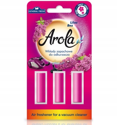 Arola zapachy do odkurzacza bez 3 szt