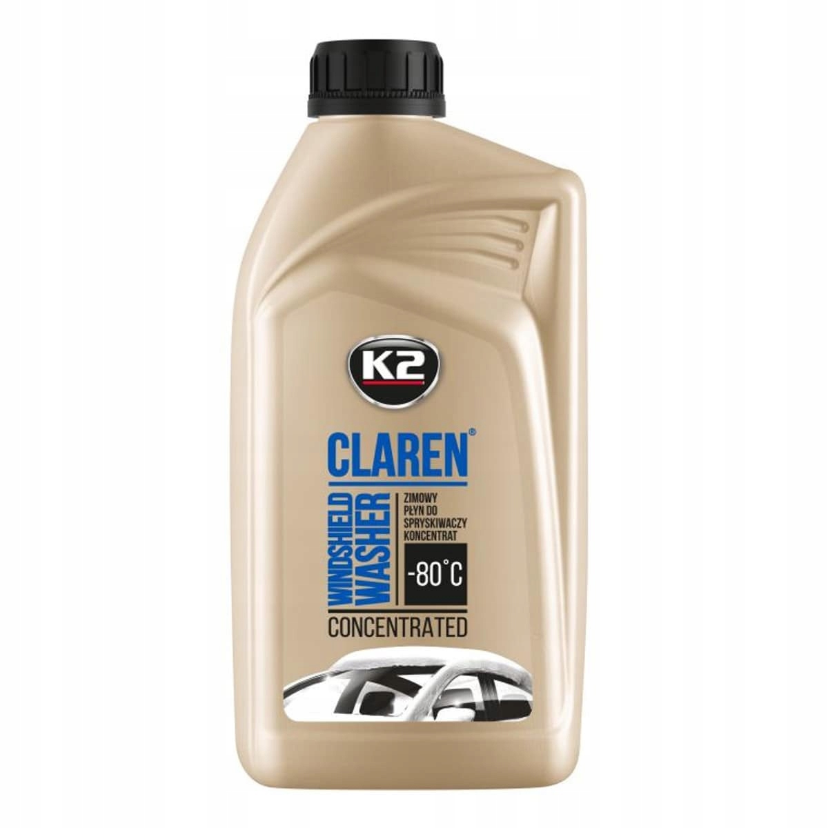 

K2 Claren Zimowy Koncentrat Do Spryskiwaczy 1L -80
