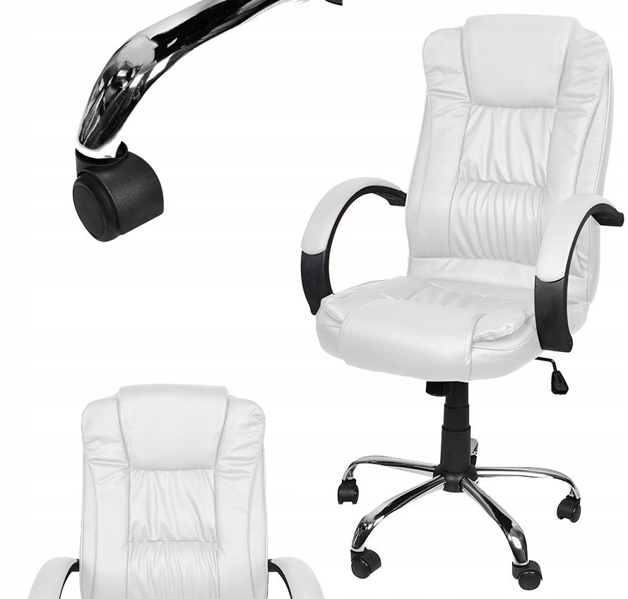 Kancelářské Křeslo Z Eko Kůže, Pohodlné Otočné Křeslo