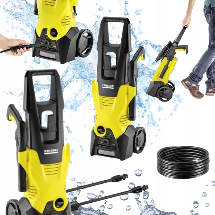 Myjka Ciśnieniowa Karcher Do Mycia Kostki Elewacji Tarasu Pompa Dom Karher